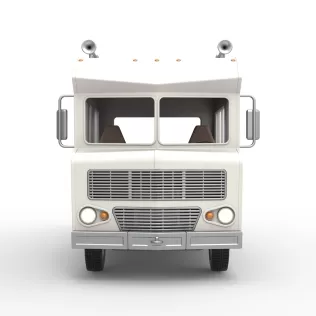 Vintage Transporter truck for Race car Version 7 Scale 1:25 - Model thumbnail 15