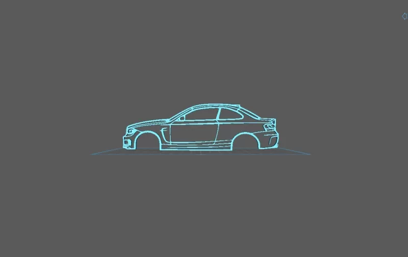 BMW - E82 2011 Wall Art - Model preview 1