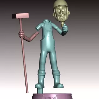 Farmer Al Fan Art - Model thumbnail 10