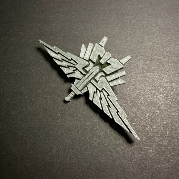 Starship Troopers Mobile Infantry Uniform Pin - Model preview 5