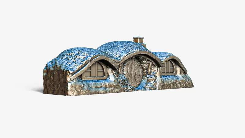 Hobbit Hill House #RoZ - Model preview 3