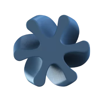 🌀 Spiral Hourglass (Fidget Toy): Impossible Passthrough - Model thumbnail 7