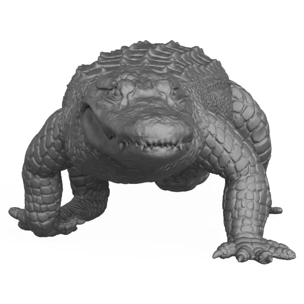 3D Printable Wild Animal Alligator - Model preview 3