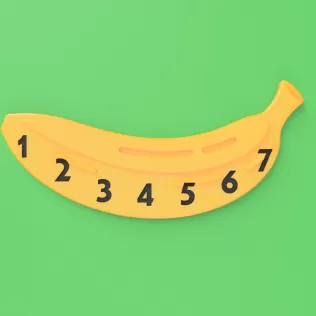 Banana for scale — America's preferred measuring device.