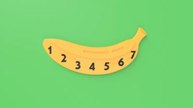 Banana for scale — America's preferred measuring device. - Model preview 3