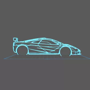 McLaren - F1 LM Wall Art