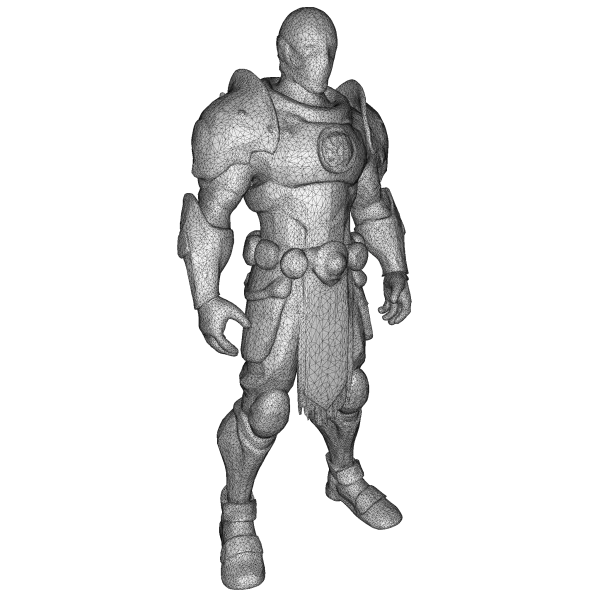 Emberforge Guardians — High-Poly Kitbash Character Pack (10 Mode - Model preview 13