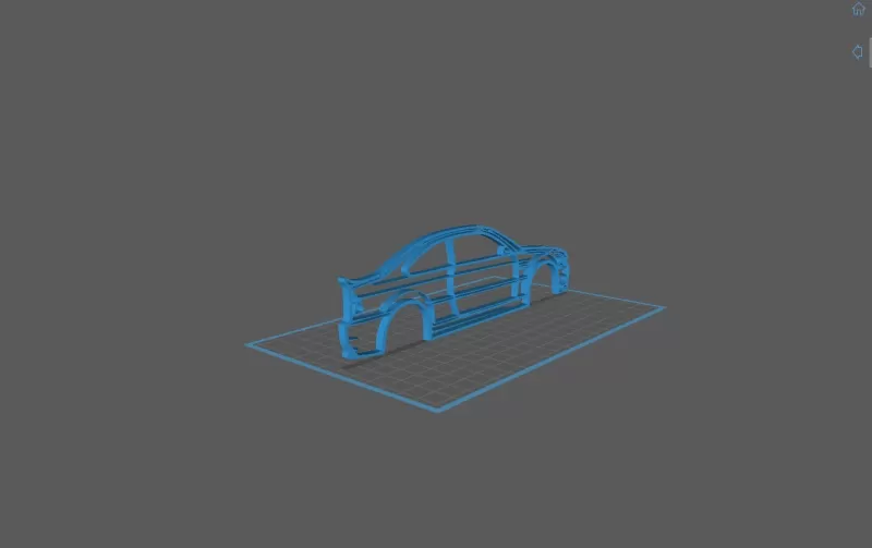 BMW - E46 M3 CSL Wall Art - Model preview 2