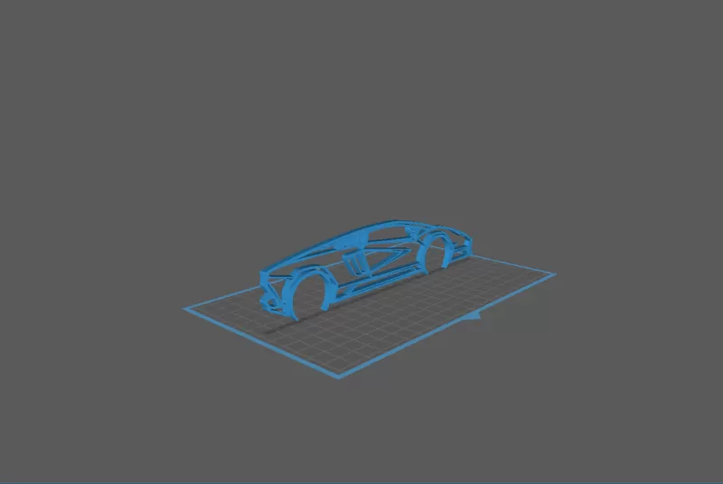 Lamborghini - Countach LP800 - Model preview 1