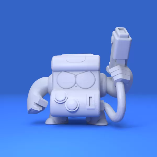 8-BIT (Original) - Brawl Stars - Model preview 3