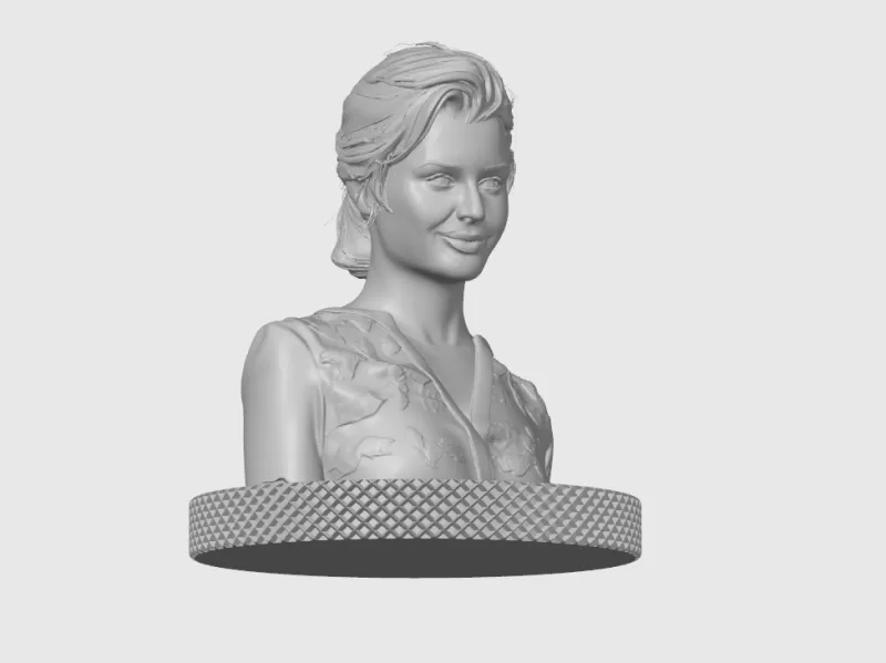Rebecca Romijn 3D Bust Print - Model preview 9