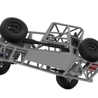 Dwarf car Base Version 2 Scale 1:25 - Model thumbnail 3