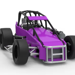 Three Quarter Midget Scale 1:25 - Model thumbnail 26