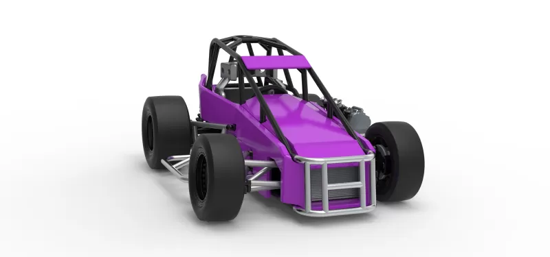 Three Quarter Midget Scale 1:25 - Model preview 26
