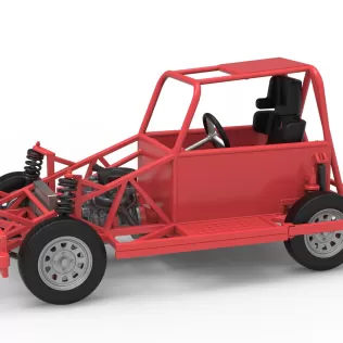 New Zealand Ministock car Base Version 3 Scale 1:25