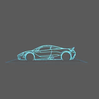 Mclaren - 720s Wall Art
