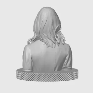 Jessica Biel 3D Bust Print - Model thumbnail 7