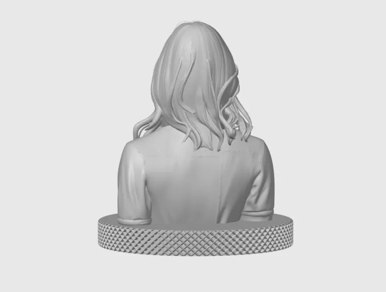 Jessica Biel 3D Bust Print - Model preview 7
