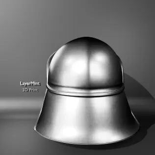 Roman Laurel Face Mask Helmet - Model thumbnail 4