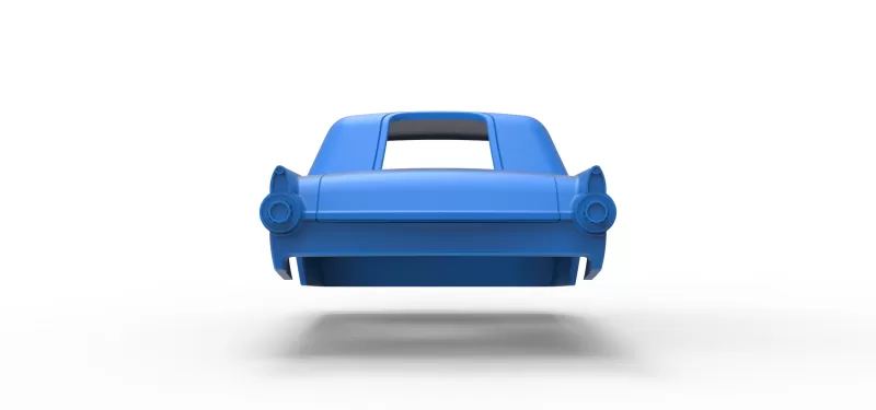 Shell of Vintage front engine dragster Version 6 Scale 1:25 - Model preview 12