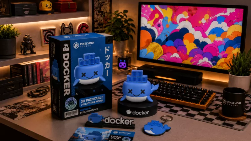 Docker Inspired Collectible Set - Model preview 1
