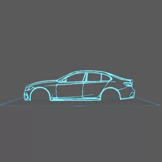 BMW - M340i Wall Art