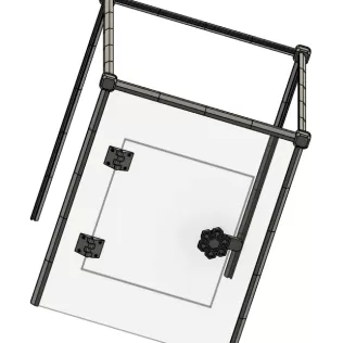 Universal display case. 3D printer display case - Model thumbnail 5