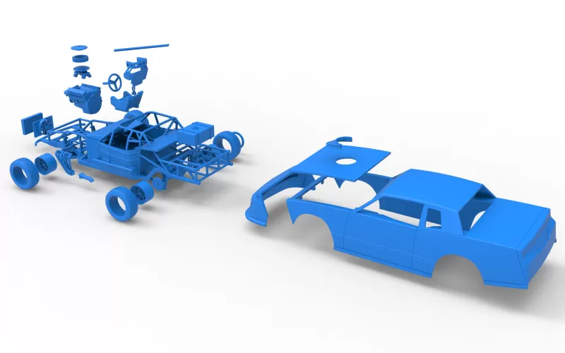 IMCA Stock car Scale 1 to 25 - Model preview 26