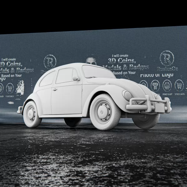 Volkswagen Beetle 1965 #RoZ - Model preview 7