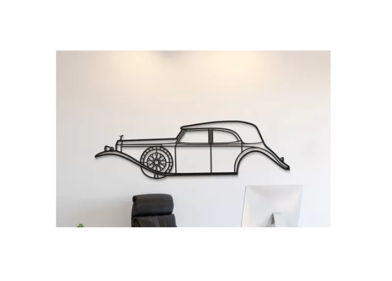 Rolls Royce - Phantom II 1929 Wall Art - Model preview 1