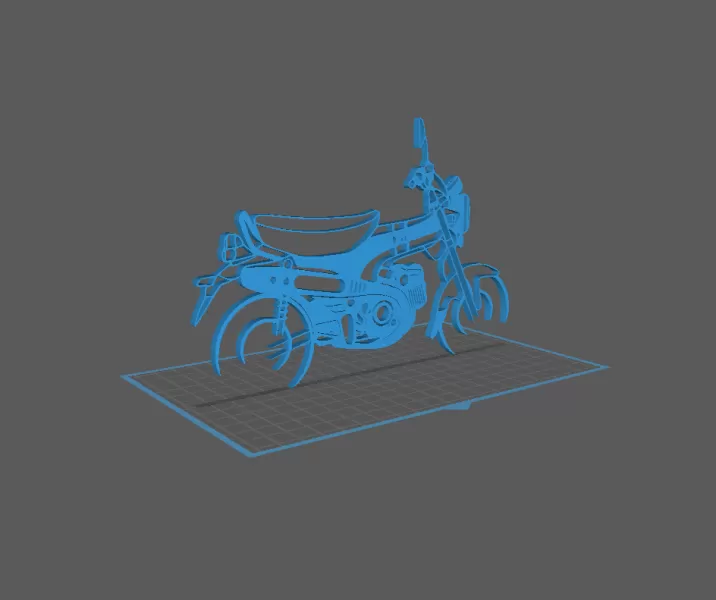 Honda - DAX Wall Art - Model preview 2