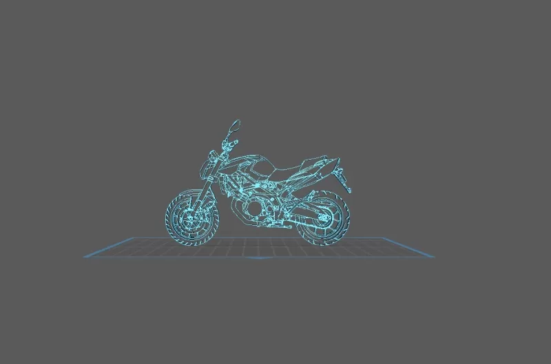 Aprilia - SL 750 Shiver Wall Art - Model preview 1