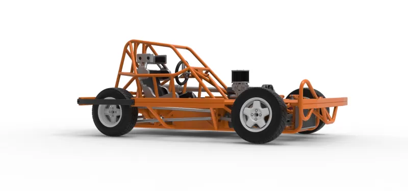 BriSCA Formula 2 Stock Car Base Scale 1:25 - Model preview 25