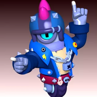 Stu - Brawl Stars - Model thumbnail 9