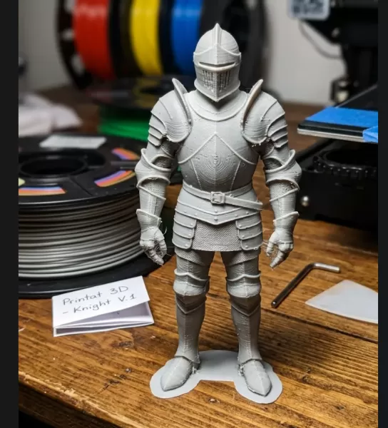 knights armor - Model preview 1
