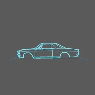 Chevrolet - Corvair 1966 Wall Art