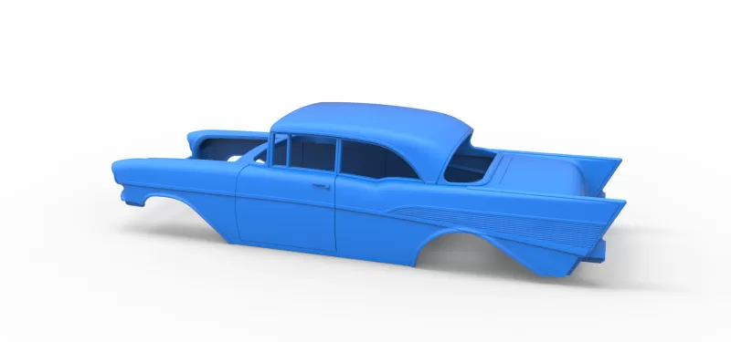 Shell of Gasser Scale 1:25 - Model preview 9