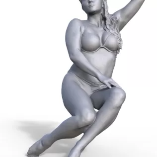 Figure for ship model passenger girl