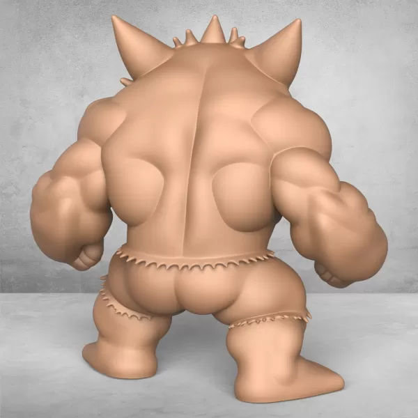 Cartoon Monster Hulk - Model preview 2
