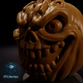 Pumpkin – 3D Printable Model - Model thumbnail 2