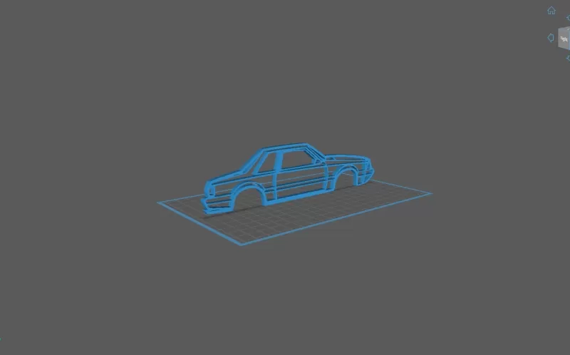 Mustang - Foxbody 1989 Wall Art - Model preview 2