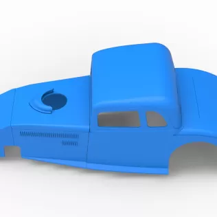 Shell of Canadian vintage modified stock car Scale 1:25 - Model thumbnail 8