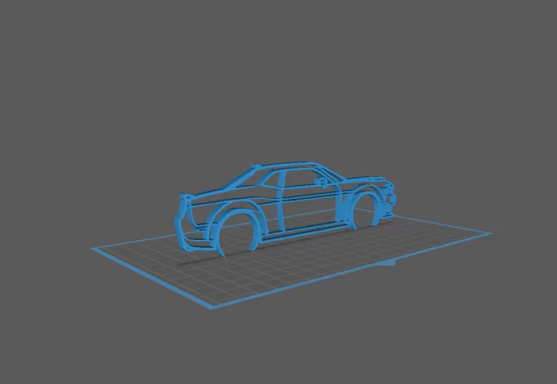Dodge - Challenger SRT Demon Wall Art - Model preview 2