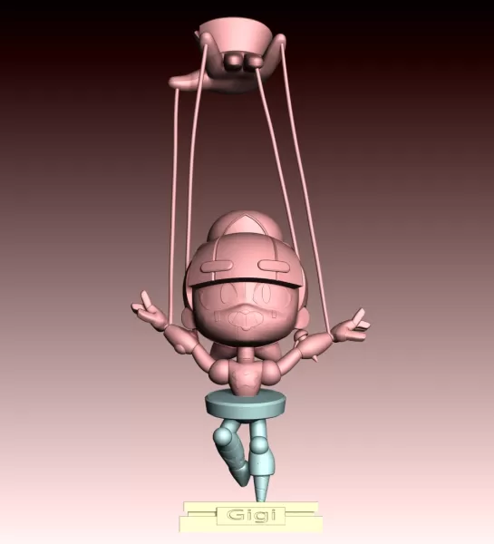 Gigi - Brawl Stars - Model preview 11