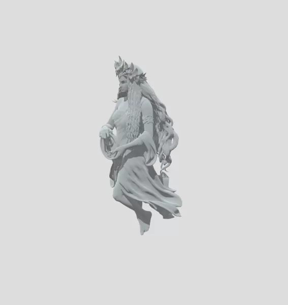 Deusa do Eter - Model preview 2