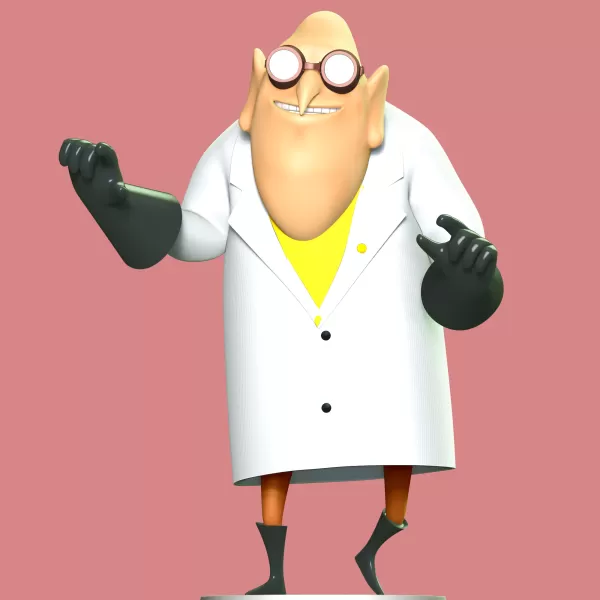 Dr. Nefario - Despicable Me - Model preview 1