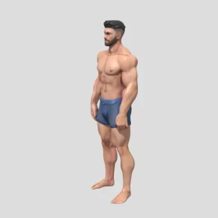 Male Model - Model thumbnail 2