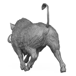 Wild Boar 3D Print Model - Model thumbnail 4