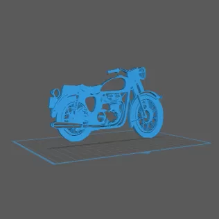 BSA - Lightning Wall Art - Model thumbnail 1