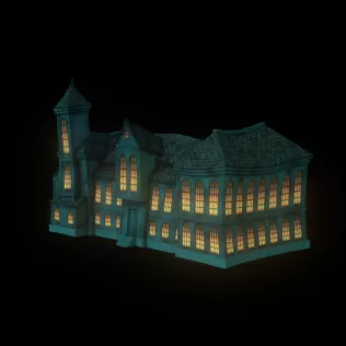 Halloween Mansion - Model thumbnail 2